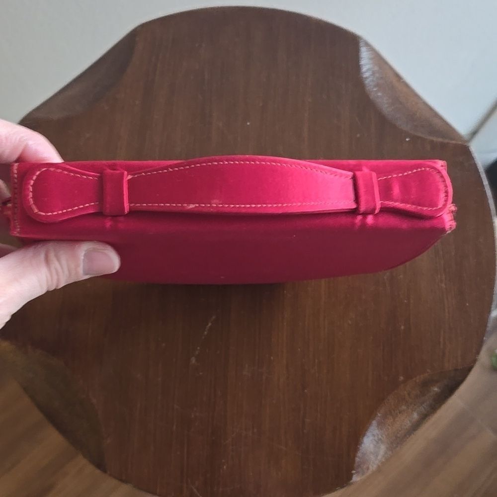 Paristyle vintage satin Clutch - Picture 3 of 12